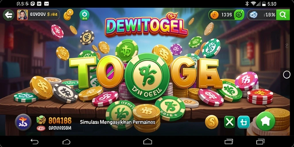 Tampilan menarik gameplay DEWITOGEL dengan fitur interaktif.