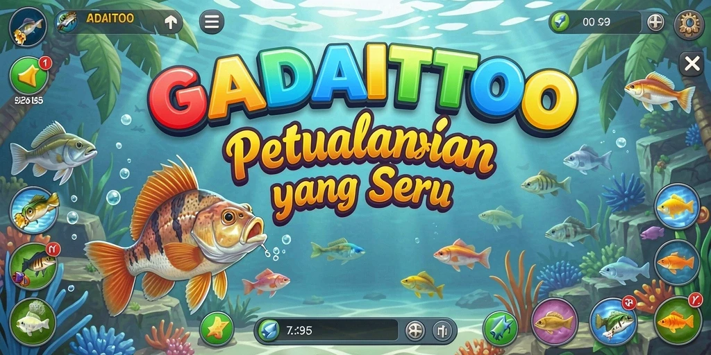 Tangkapan ikan yang besar dalam GADAITOTO, pengalaman memancing yang mendebarkan.
