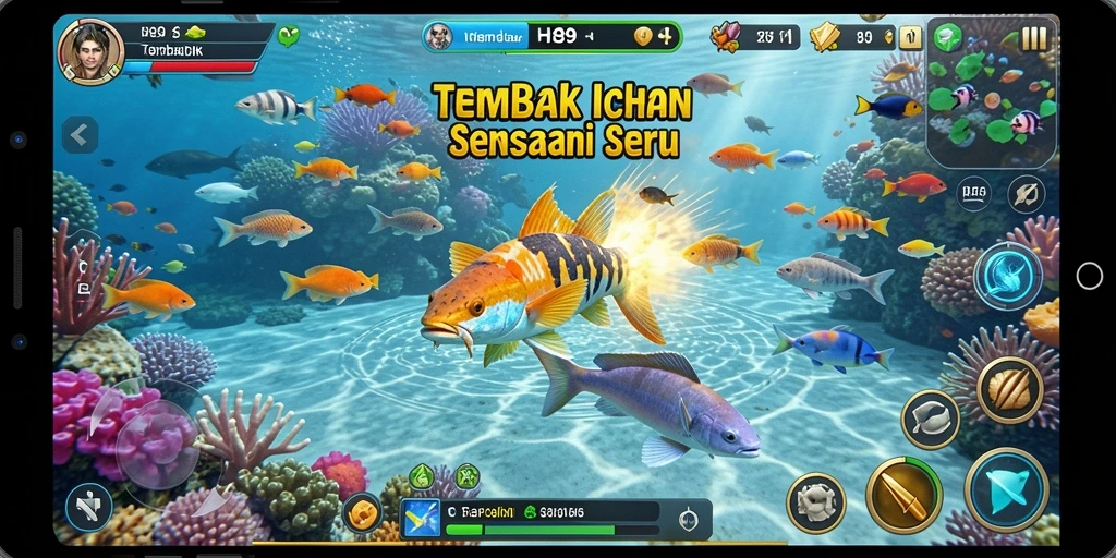 Tangkapan ikan besar yang memukau dalam gameplay H89.