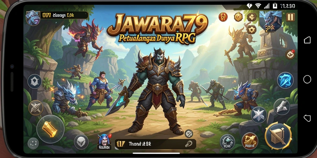Gameplay seru dan mendalam dalam JAWARA79.