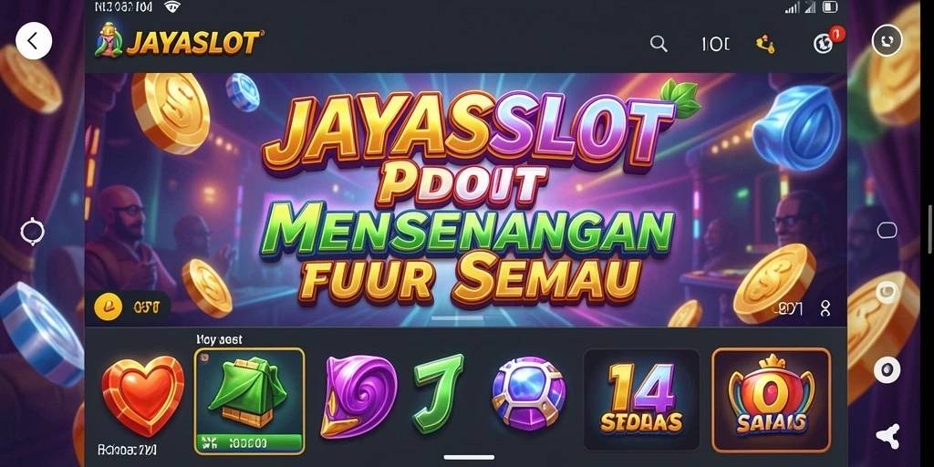 Gameplay seru JAYASLOT yang menampilkan berbagai tema Slot.