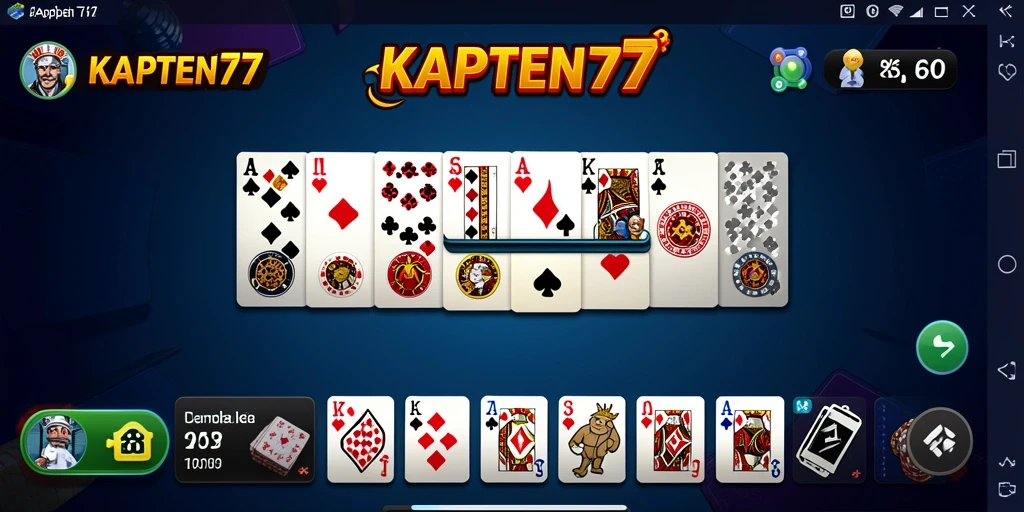 Gameplay seru KAPTEN77 dengan grafis memukau.
