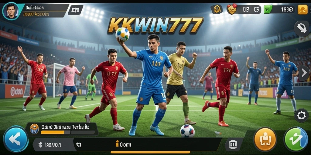 Tampilan gameplay menarik dari KKWIN777 yang memukau para pemain.