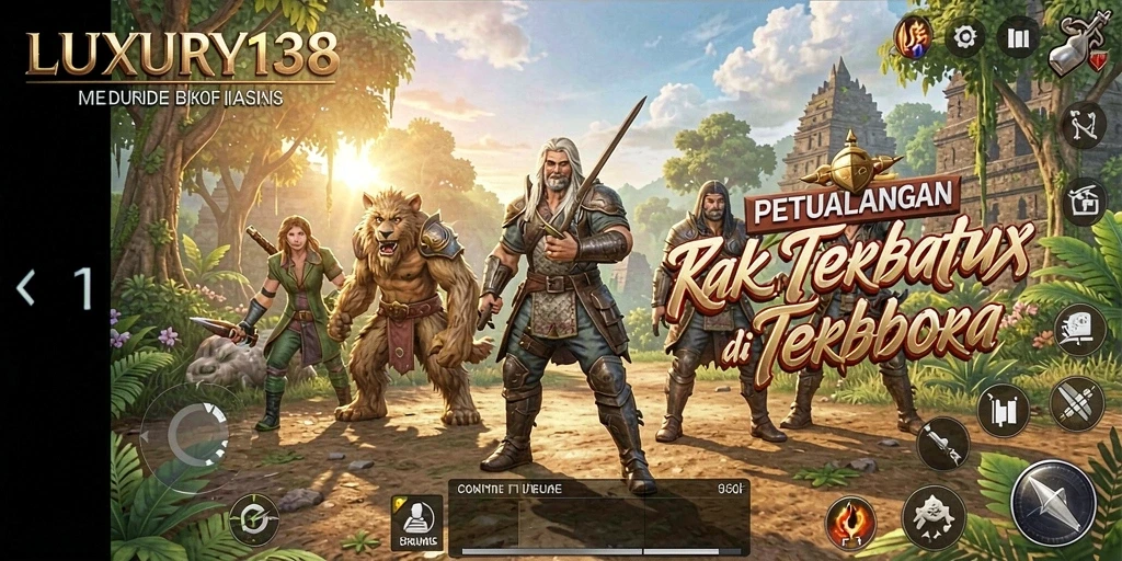 Gameplay <strong>LUXURY138</strong> yang menakjubkan di dunia terbuka.