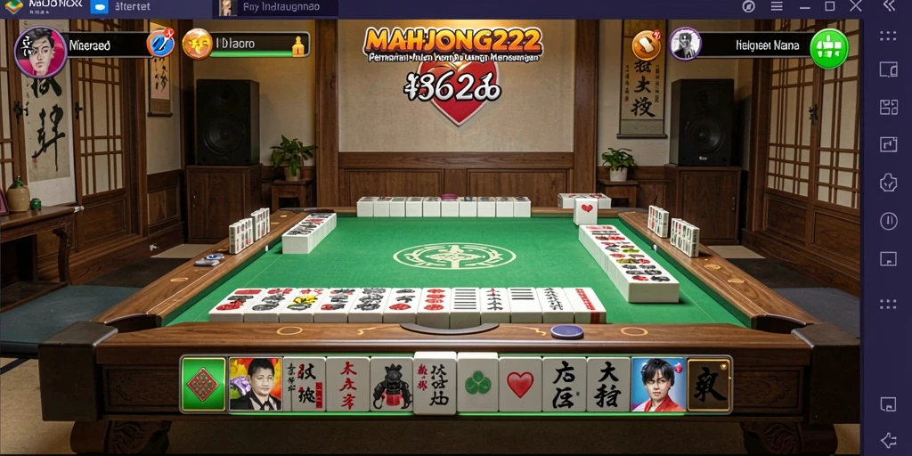 Tampilan screenshot <strong>MAHJONG222</strong> menunjukkan gameplay yang menarik dan interaktif.