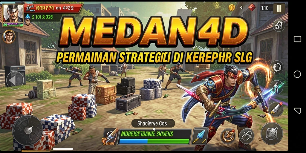 Tampilan gameplay menarik di MEDAN4D yang memukau.