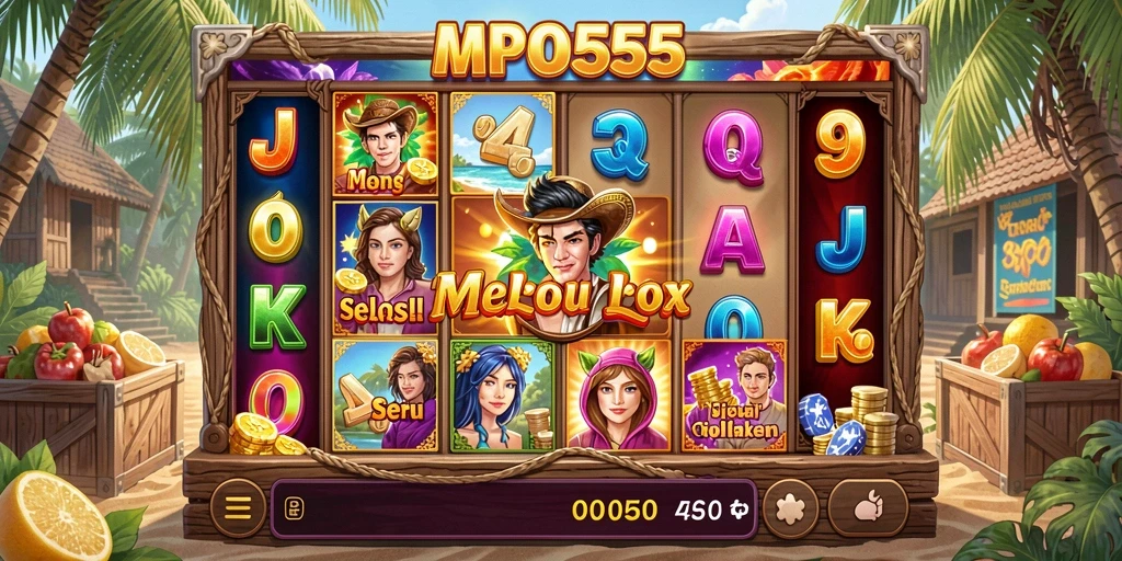 Tampilan menarik gameplay slot MPO555 dengan tema beragam.