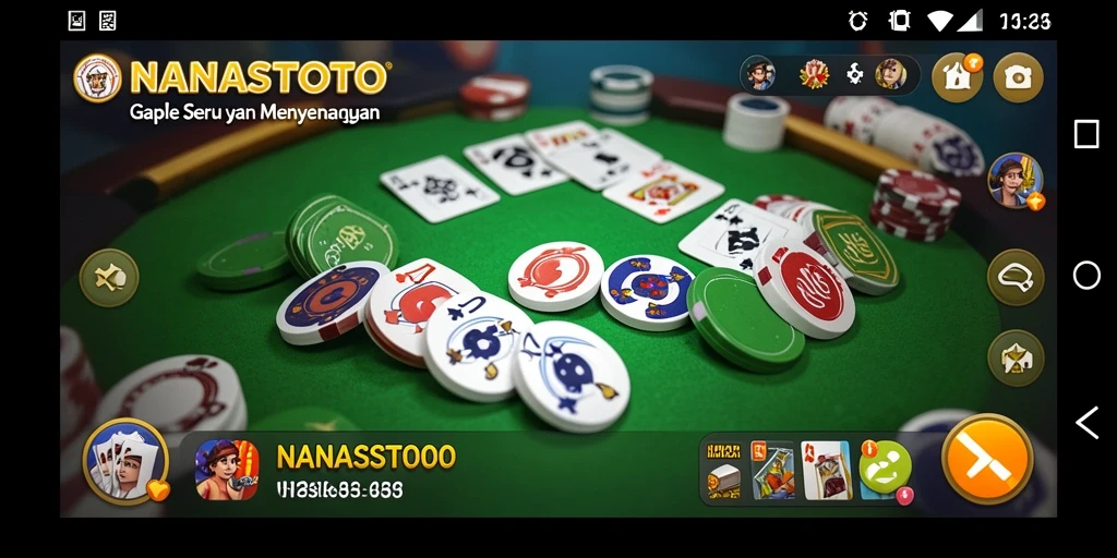 Tampilan gameplay NANASTOTO yang seru dan interaktif.