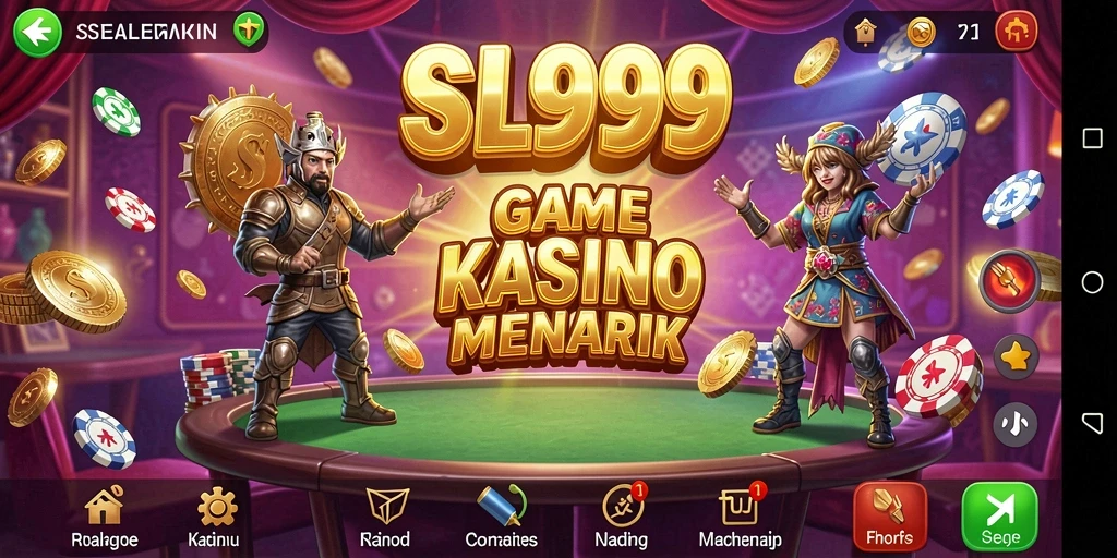 Tampilan gameplay SL999 yang mendebarkan dan interaktif.